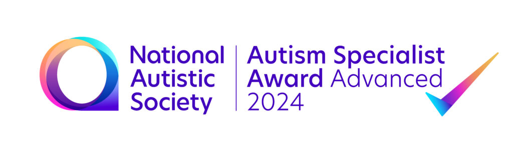 National Autistic Society logo for the the Autism Advanced Accreditation Award 2024